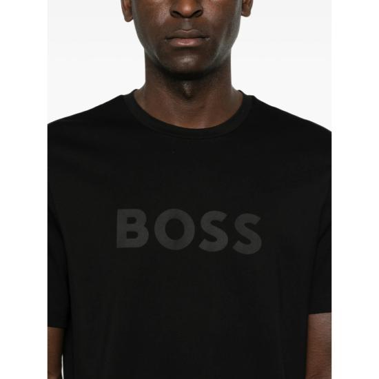 26FW 보스 탑 50566504 001 BLACK - BOSS