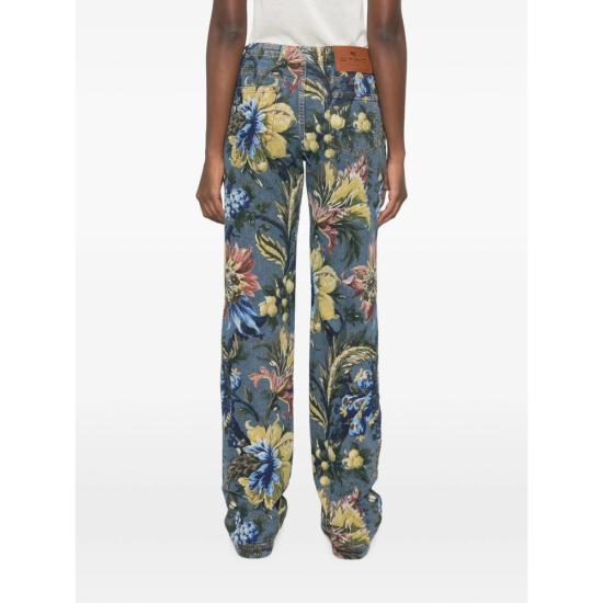 26FW 에트로 데님 팬츠 AK16D WRNB0026 X0883 BLUE YELLOW - ETRO
