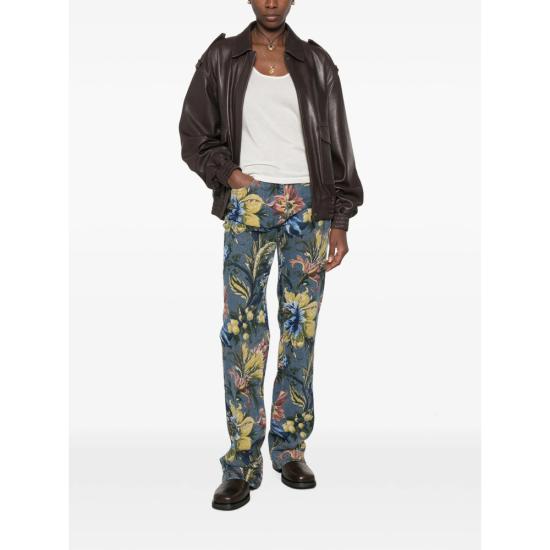 26FW 에트로 데님 팬츠 AK16D WRNB0026 X0883 BLUE YELLOW - ETRO