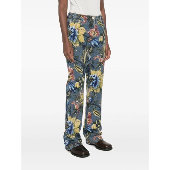 26FW 에트로 데님 팬츠 AK16D WRNB0026 X0883 BLUE YELLOW - ETRO