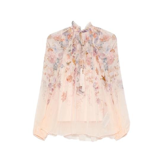 26FW 짐머만 블라우스 0991TF261 PEACH NEUTRALS PINK
