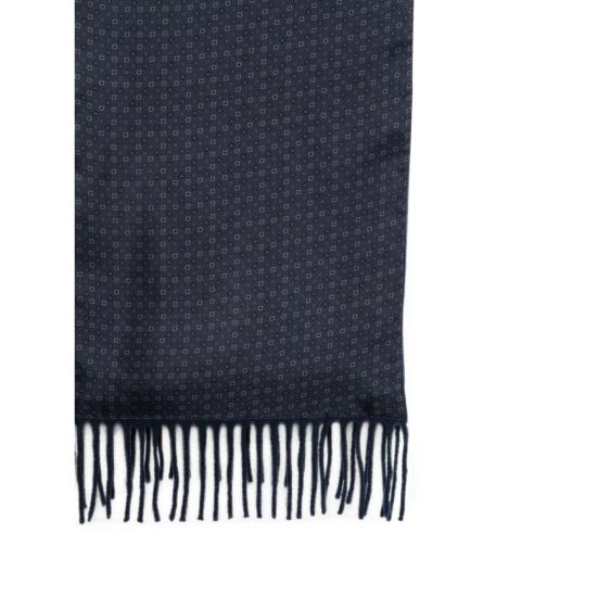 26FW 살바토레 페라가모 머플러/스카프 520202 0797137 NAVY BLUE - SALVATORE FERRAGAMO