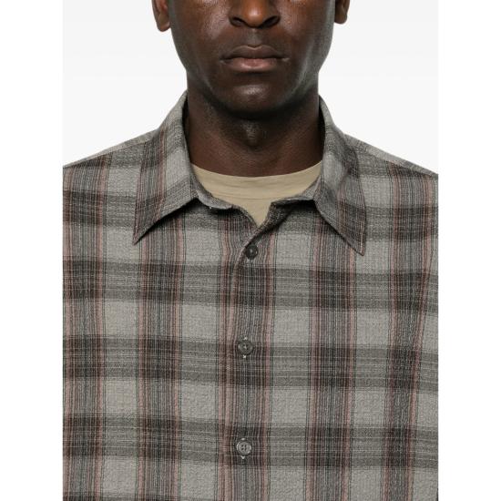 26FW 선플라워 긴팔 셔츠 1326 STUDIO BROWN GREY BROWN - SUNFLOWER