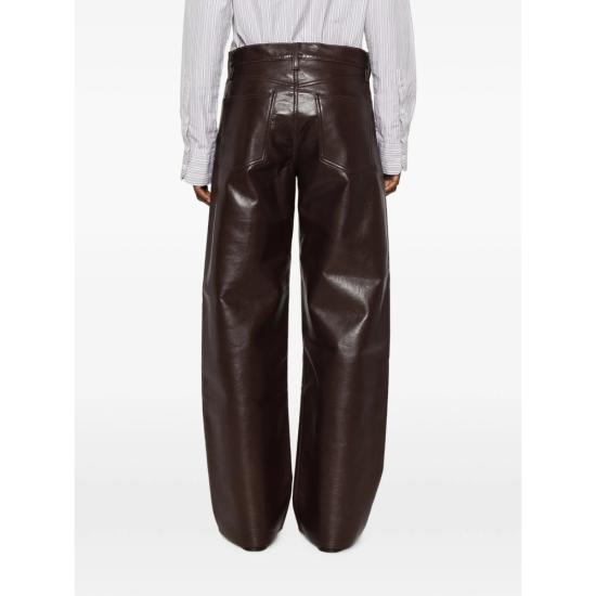 26FW 에이골디 가죽 팬츠 A300 1285 MDER BROWN - AGOLDE