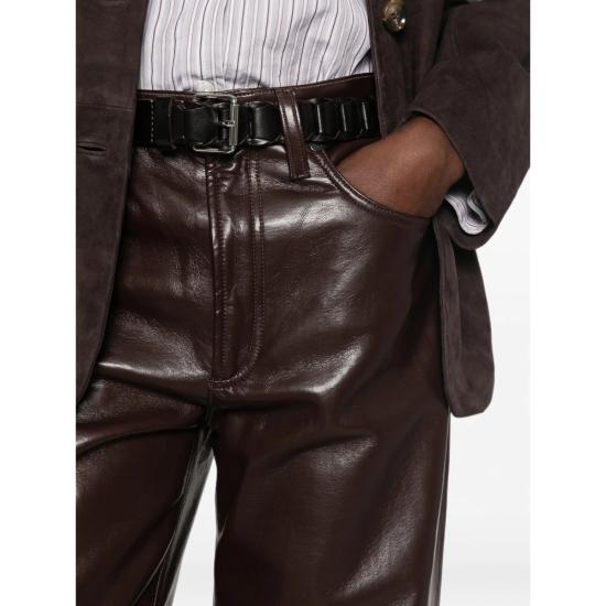 26FW 에이골디 가죽 팬츠 A300 1285 MDER BROWN - AGOLDE