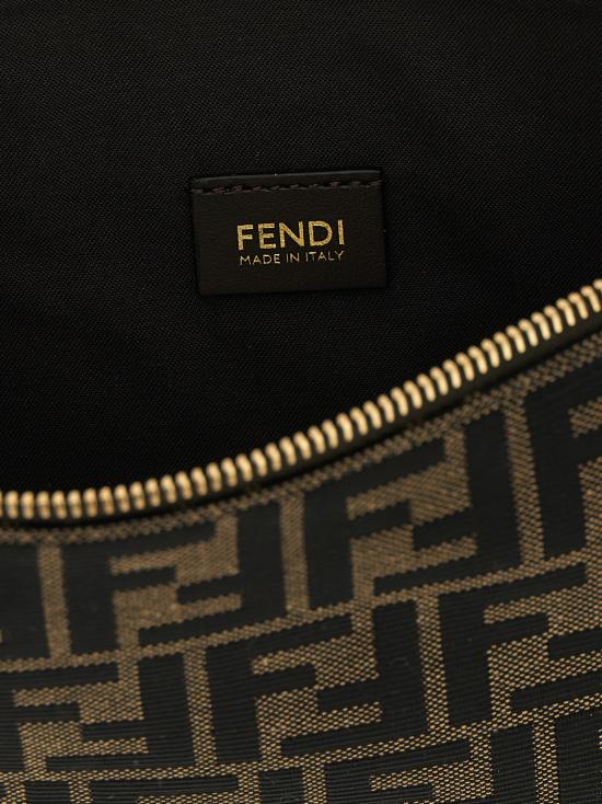 26FW 펜디 FF 자카드 지퍼 탑 스몰 숄더백 8BS123B17AF14YN Multicolor - FENDI