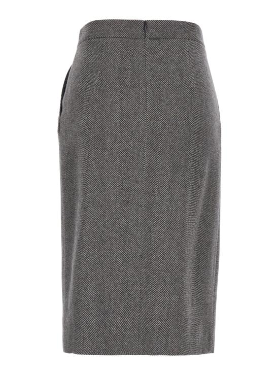 26FW 안토넬리 피렌체 미디 스커트 R9453R836D241 Grey - ANTONELLI FIRENZE