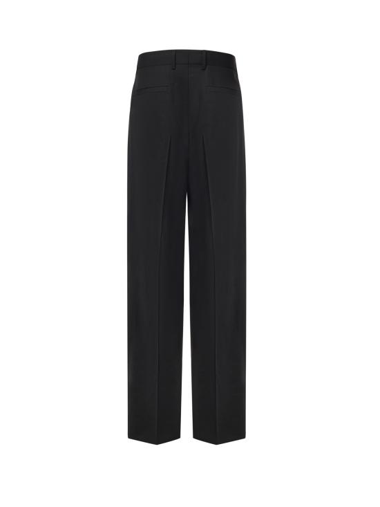 26FW 돌체앤가바나 스트레이트 팬츠 GP16NT FUBG5N0000 BLACK - DOLCE & GABBANA