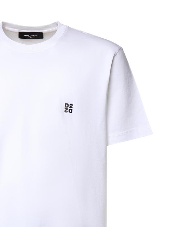 26FW 디스퀘어드2 반팔 티셔츠 S74GD1594 D20136100 WHITE - DSQUARED2