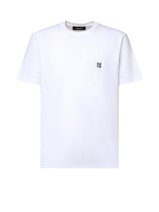 26FW 디스퀘어드2 반팔 티셔츠 S74GD1594 D20136100 WHITE