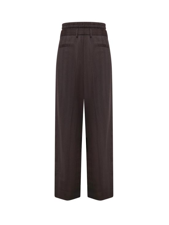 26FW 돌체앤가바나 스트레이트 팬츠 GP263T FQZA7S8100 BROWN - DOLCE & GABBANA