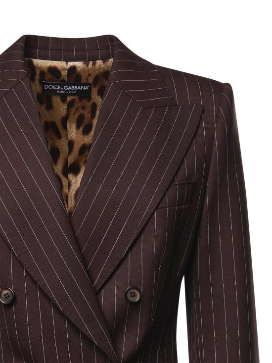 26FW 돌체앤가바나 수트 자켓 F29QFT GDD1HS8053 BROWN - DOLCE & GABBANA