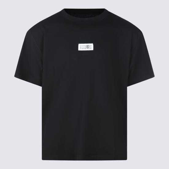 26FW MM6 메종마르지엘라 반팔 티셔츠 SH0GC0071M20258 900 Nero