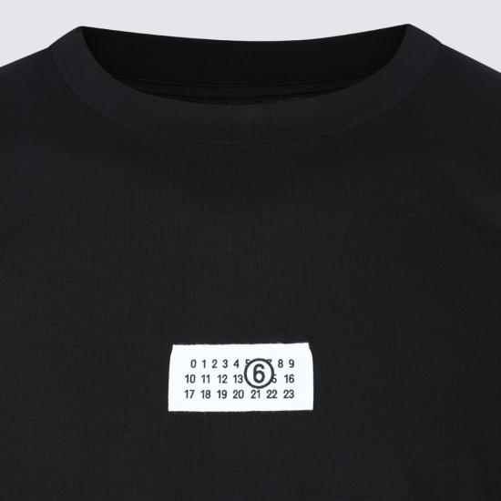 26FW MM6 메종마르지엘라 반팔 티셔츠 SH0GC0071M20258 900 Nero - MM6 MAISON MARGIELA