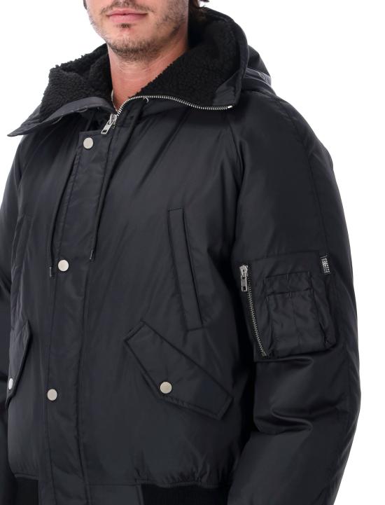 26FW MM6 메종마르지엘라 숏패딩 SH0AM0100M36018 900 NERO - MM6 MAISON MARGIELA