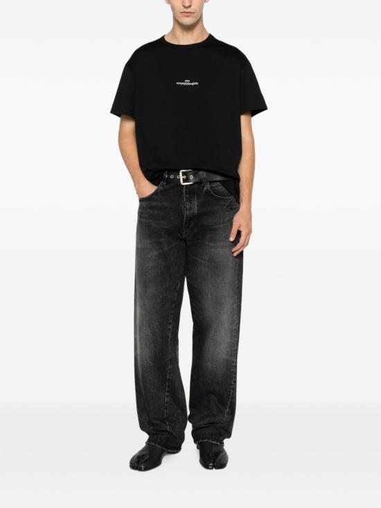 26FW 마르지엘라 반팔 티셔츠 S50GC0736S22816 900 Nero - MAISON MARGIELA