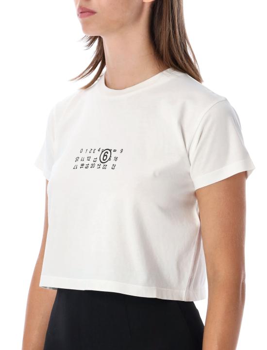 26FW MM6 메종마르지엘라 반팔 티셔츠 S52GC0369M20258 101 BIANCO - MM6 MAISON MARGIELA