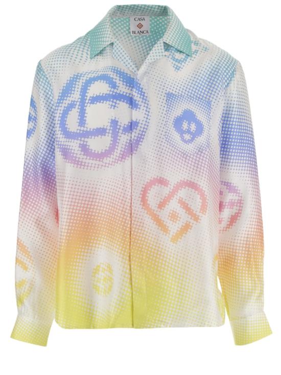 26SS 카사블랑카 긴팔 셔츠 MSP26SH00603 Multicolor