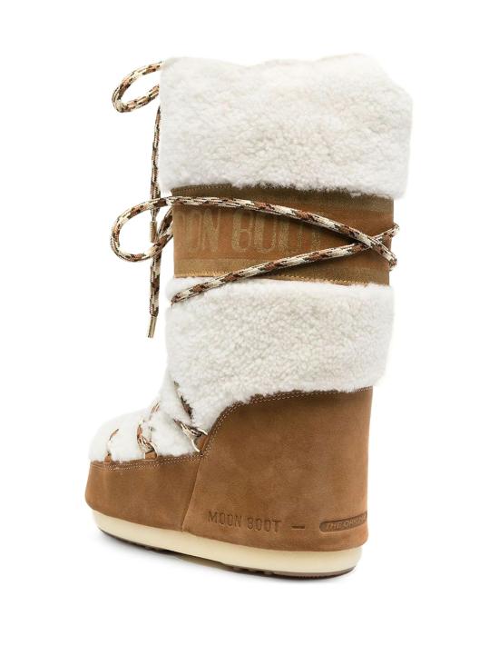 26FW 문부츠 LAB69 아이콘 시어링 부츠 80D1402610 MA03 WHISKY OFF WHITE - MOON BOOT