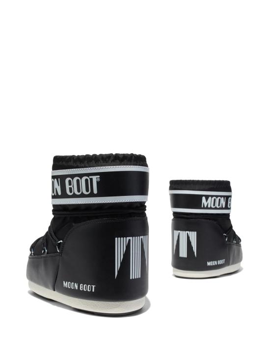 26FW 문부츠 아이콘 나일론 로우 부츠 80D1409340 N001 BLACK - MOON BOOT