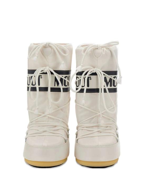 26FW 문부츠 아이콘 나일론 부츠 80D1400440 A001 WHITE - MOON BOOT