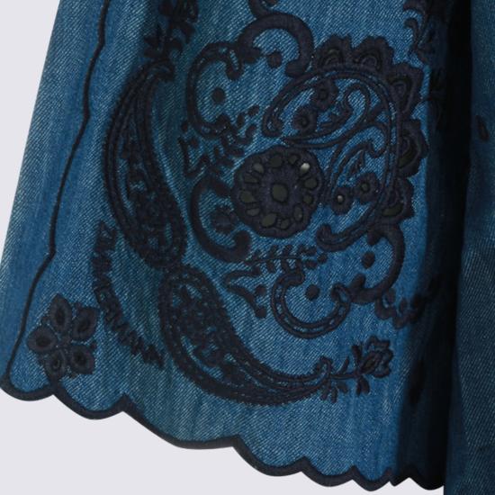 26FW 짐머만 탑 8360TSS261RWBLU Blue - ZIMMERMANN