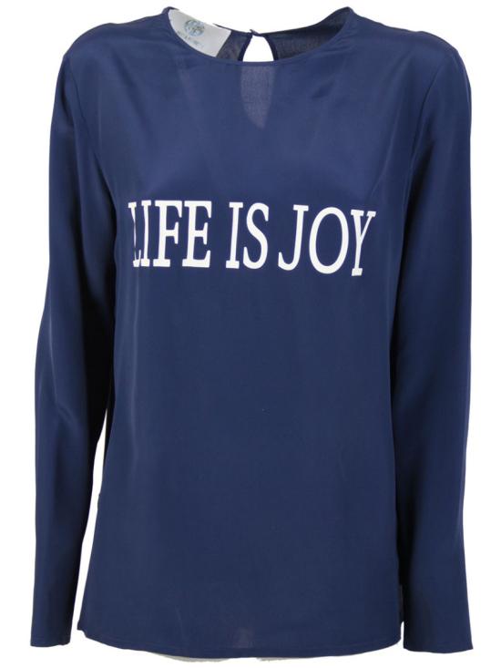  알베르타 페레티 탑 U J0228 6660 Blue