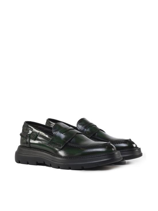 26FW 줄리아노 갈리아노 로퍼 BRYAN ABRASIVATOVERDE GREEN - GIULIANO GALIANO