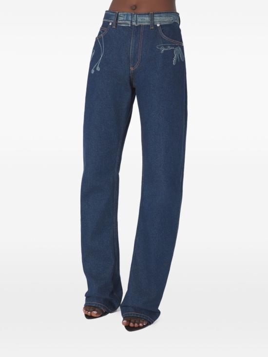26FW 장 폴 고티에 데님 팬츠 TR060D027 57 Blue - JEAN PAUL GAULTIER