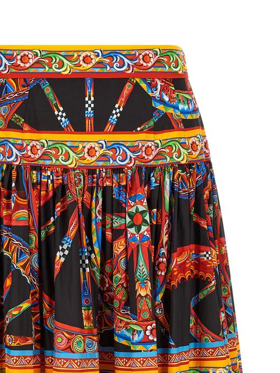 26FW 돌체앤가바나 숏 스커트 F4CELTGDDTFS9000 Multicolor - DOLCE & GABBANA