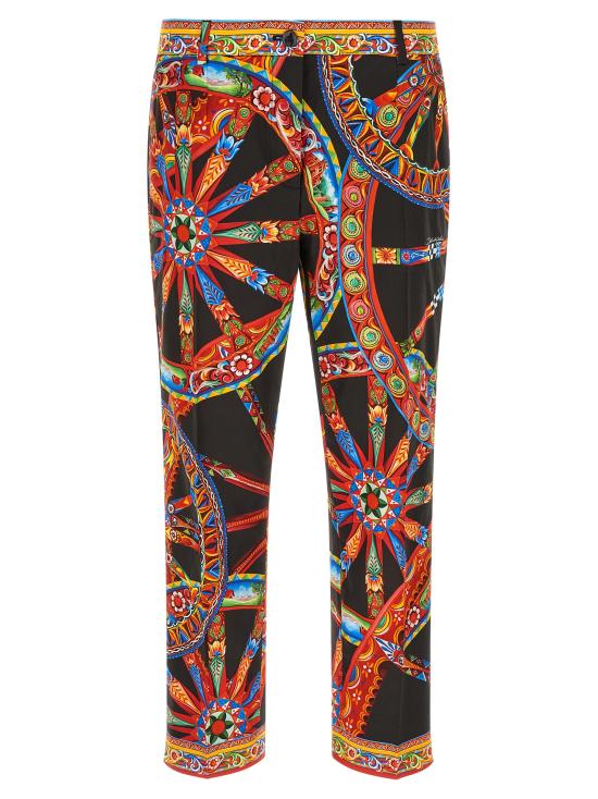26FW 돌체앤가바나 스트레이트 팬츠 FTAGNTGDDTES9002 Multicolor