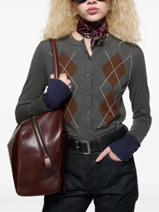 26FW 아크네 스튜디오 스웨터 A60684 AZ7 Dark grey - ACNE STUDIOS