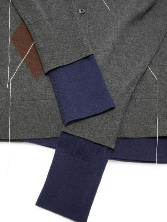 26FW 아크네 스튜디오 스웨터 A60684 AZ7 Dark grey - ACNE STUDIOS