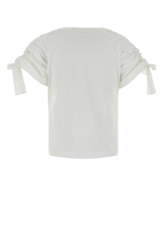 26FW 지방시 반팔 티셔츠 BW70G931D8 100 White - GIVENCHY