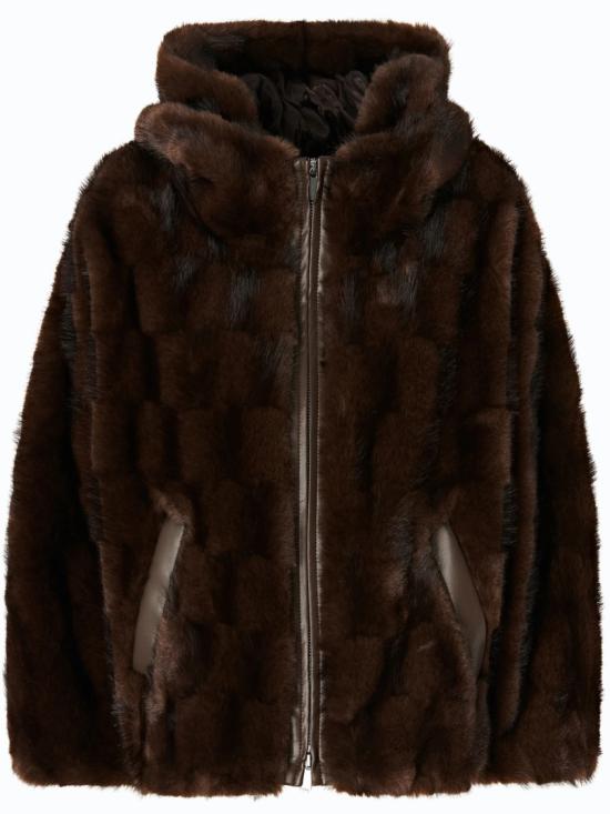 26FW 핑코 자켓 107054 A3C5 Brown