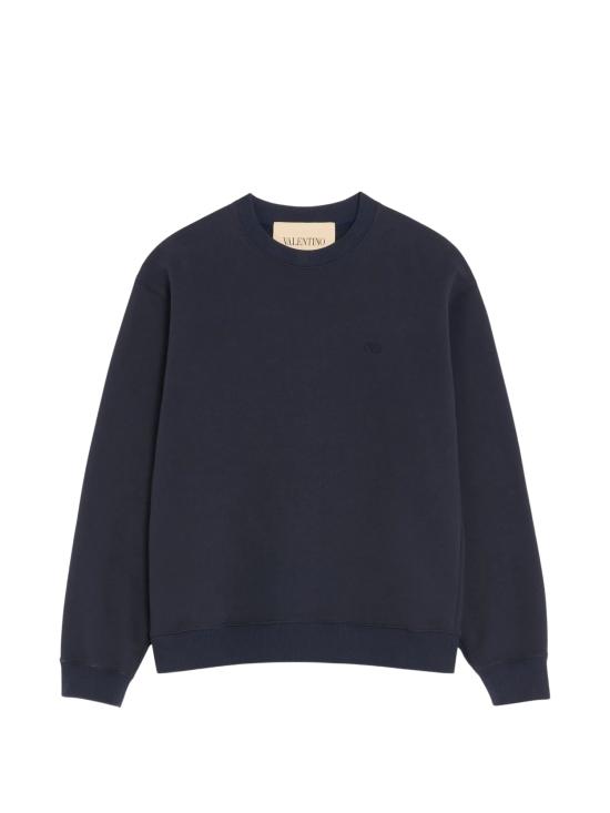 26FW 발렌티노 가라바니 긴팔 티셔츠 VMF28RBMN 598 NAVY