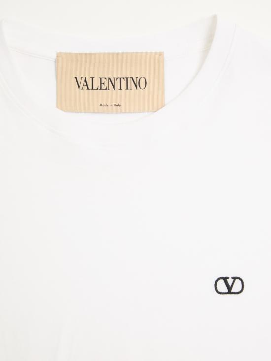 26FW 발렌티노 가라바니 반팔 티셔츠 VMG10VBMM 0BO WHITE - VALENTINO GARAVANI