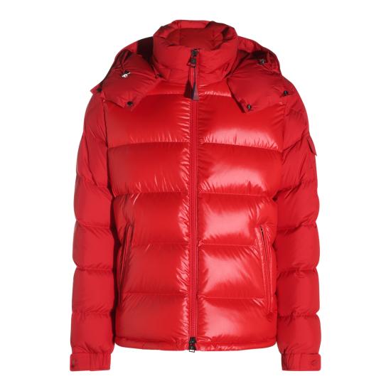 26FW 몽클레어 마야 후드 쇼트 다운 자켓 L20911A00138 597YX45D RED