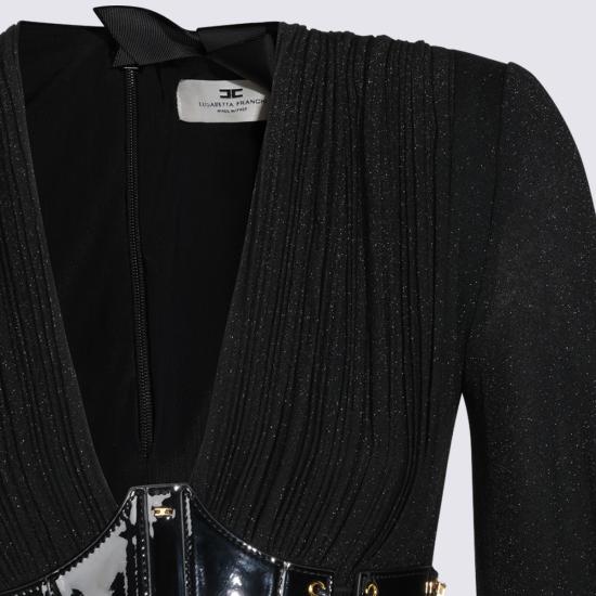 26FW 엘리자베타프랜치 미디 원피스 ABR1566E2 110 NERO - ELISABETTA FRANCHI