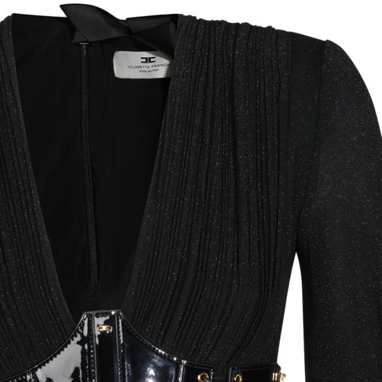 26FW 엘리자베타프랜치 미디 원피스 ABR1566E2 110 NERO - ELISABETTA FRANCHI