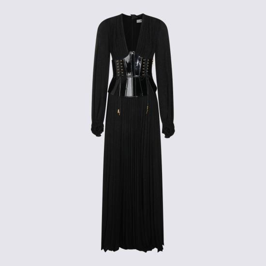 26FW 엘리자베타프랜치 미디 원피스 ABR1566E2 110 NERO - ELISABETTA FRANCHI