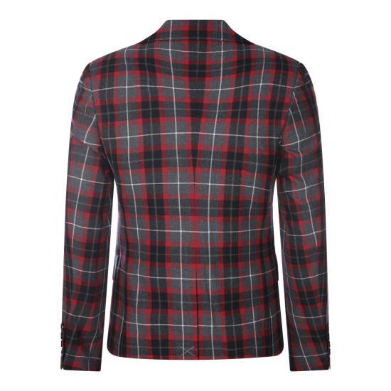 26FW 비비안웨스트우드 수트 자켓 23010035 W01NGP210 CHARCOAL RED - VIVIENNE WESTWOOD