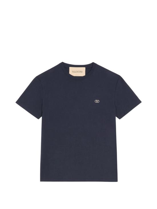 26FW 발렌티노 가라바니 반팔 티셔츠 VMG10VBMM 598 NAVY
