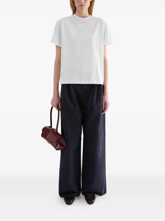 26FW 질샌더 반팔 티셔츠 J02GC0161 J45048 100 - JIL SANDER
