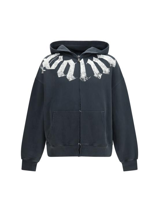 26FW 팜앤젤스 긴팔 티셔츠 PAMBE002 FL001 1003 Black