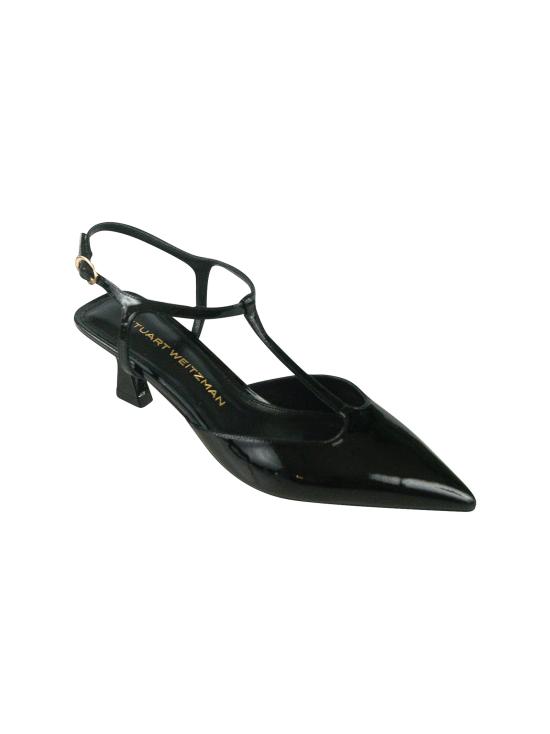 26FW 스튜어트 와이츠먼 힐/펌프스 VINNIE T STRAP PUMP BLACK - STUART WEITZMAN