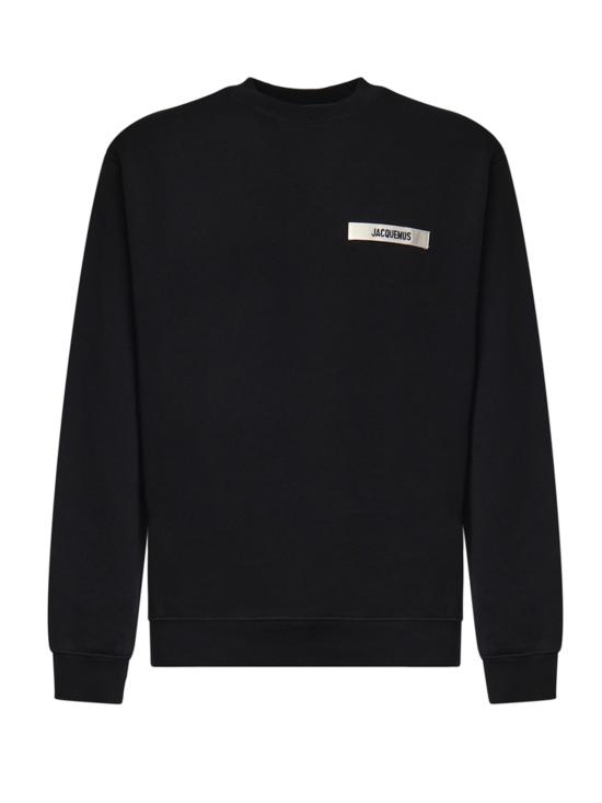 26FW 자크뮈스 그로그랭 스웨트 셔츠 SSM00206AJ00126 990 BLACK