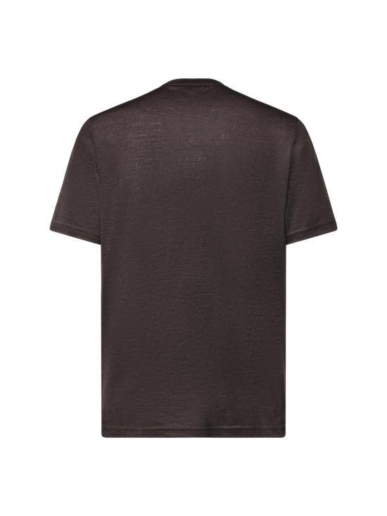 26FW 줄리아노 갈리아노 반팔 티셔츠 MARLEY MORO DARK BROWN - GIULIANO GALIANO