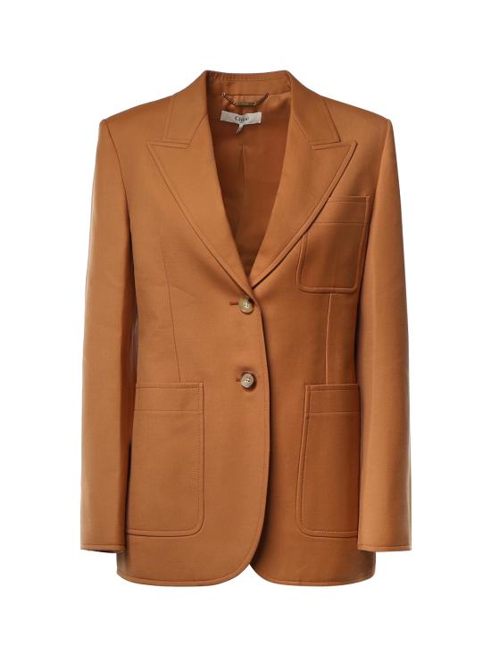 26FW 끌로에 수트 자켓 CH26AVE77066 249 TANNISH RED