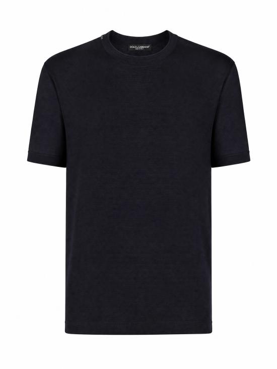 26FW 돌체앤가바나 반팔 티셔츠 G8ST1T G7P0FB0665 Midnight blue